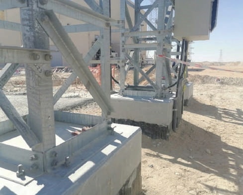 HUGRS Grouting Foundation Works - site photo 2